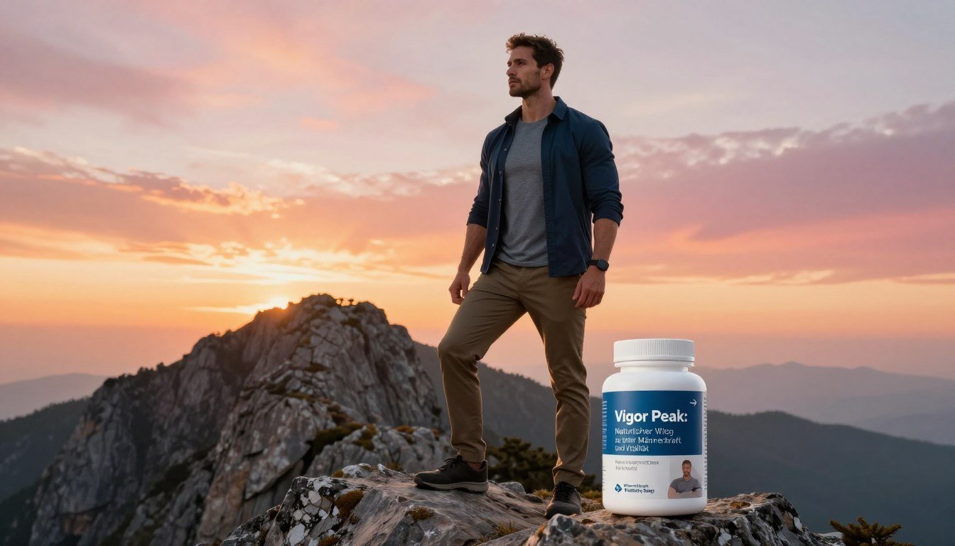 Vigor Peak: Natürlicher Weg zu mehr Männerkraft und Vitalität.