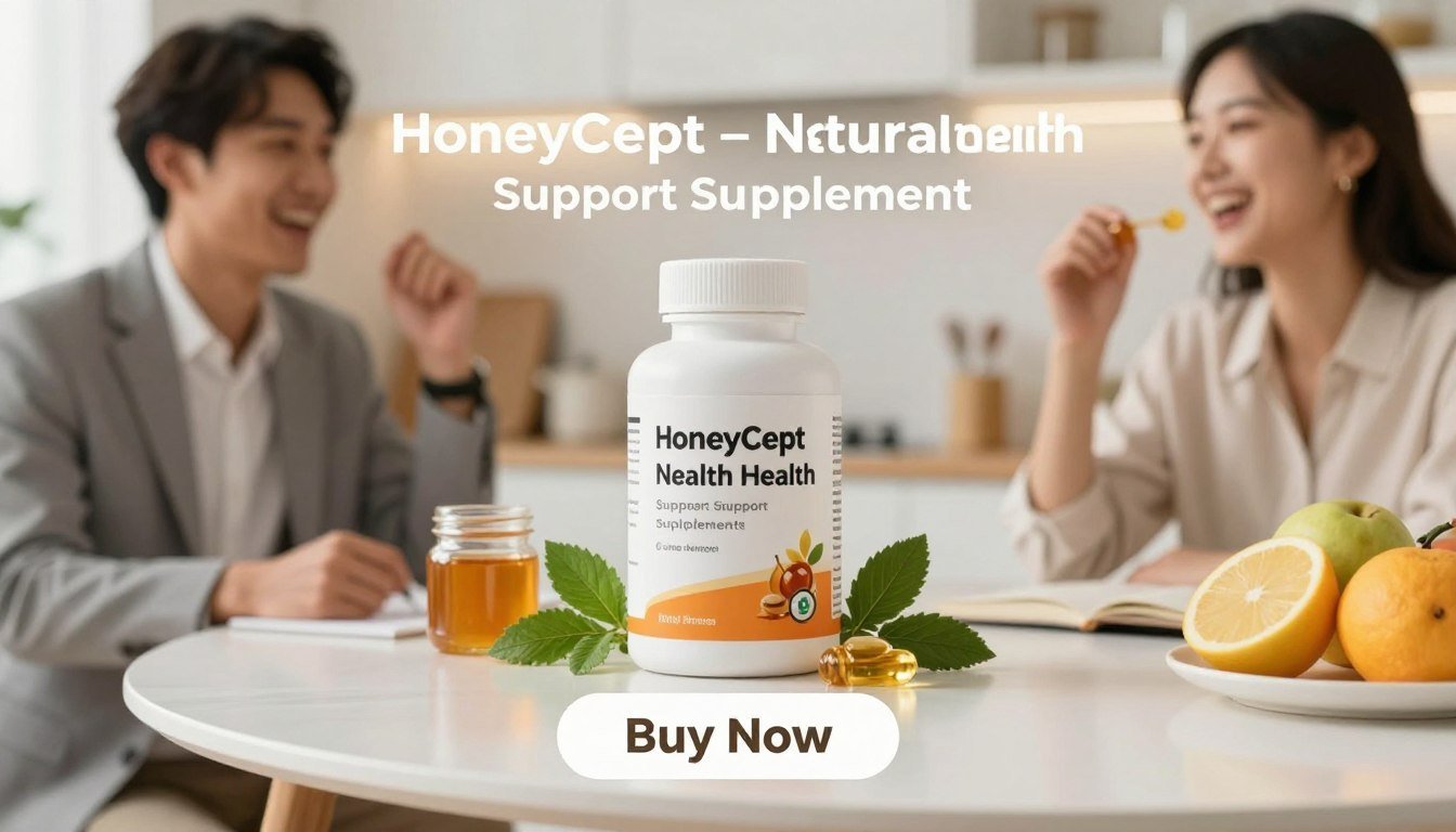 HoneyCept – Natural Health Support Supplement for Energy, Immunity & Wellness.