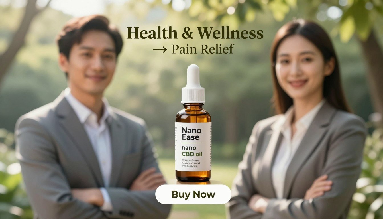 Nano Ease – Advanced Natural Pain Relief & Joint Support Formula.