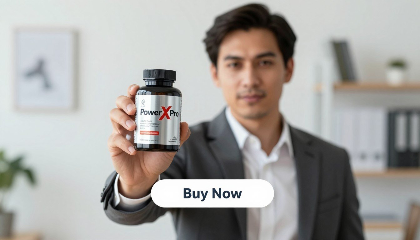 PowerX Pro – Boost Performance, Power & Confidence Naturally.