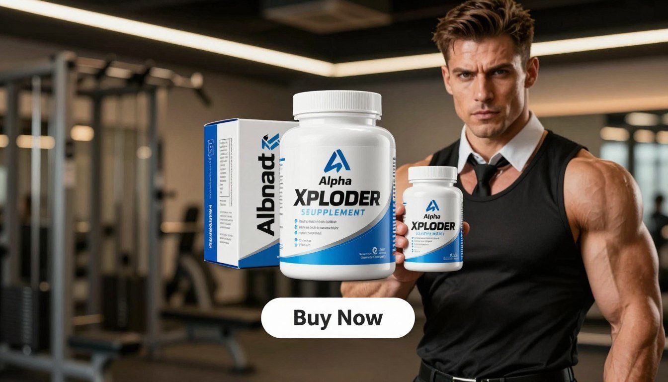 Alpha Xploder – Ultimate Male Performance & Energy Booster Formula